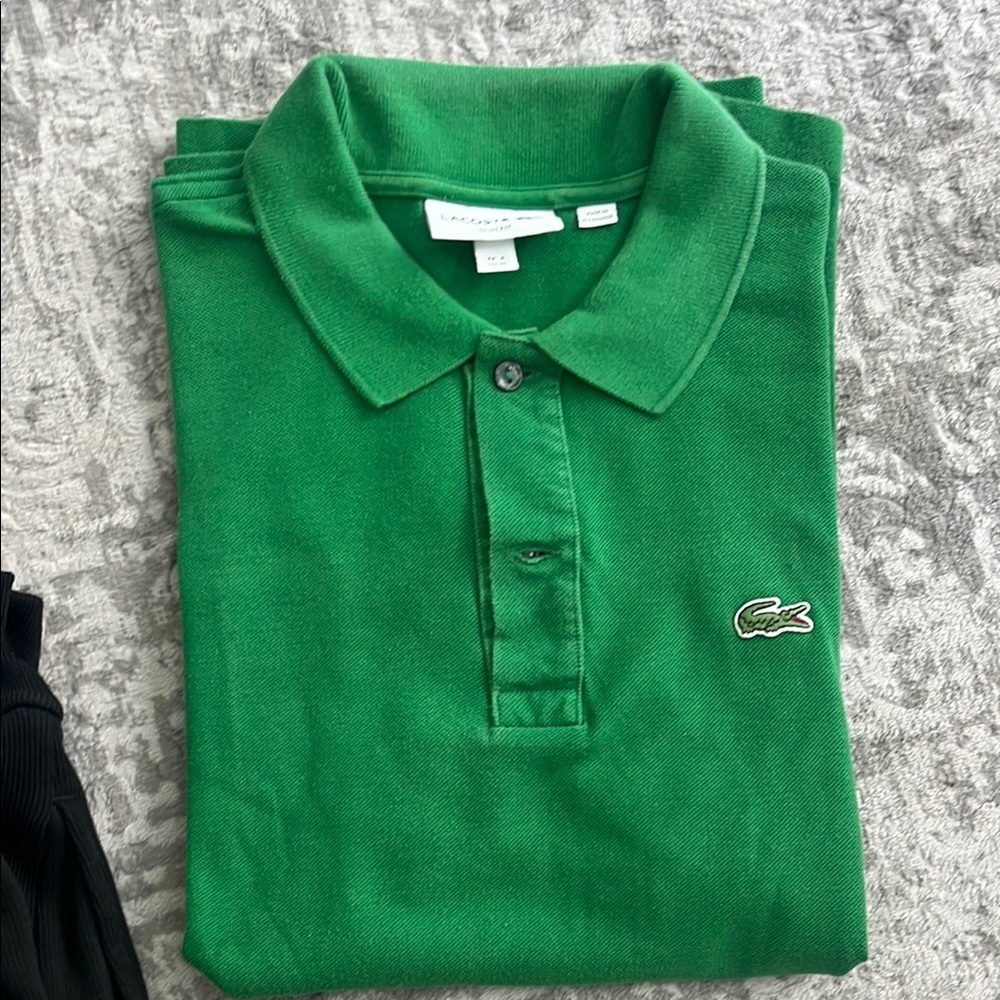 Lacoste Green Polo Shirt